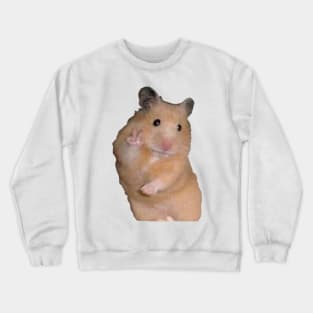 Peace hamster Crewneck Sweatshirt